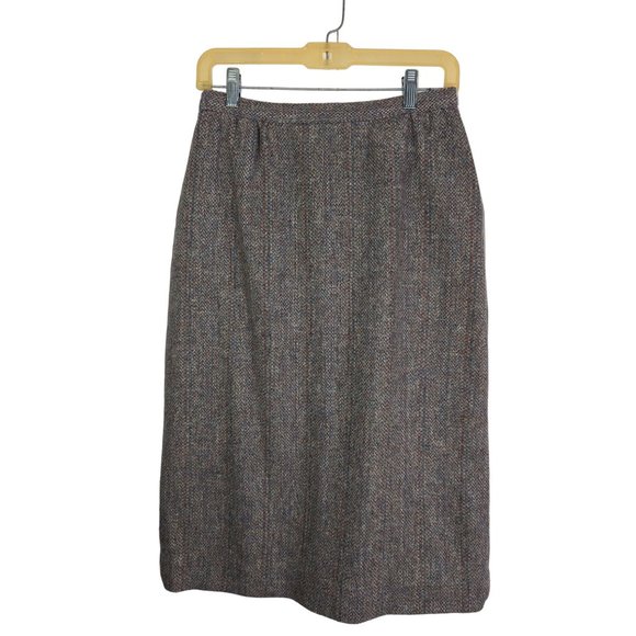 Vintage Michelle Stuart Tweed Blazer & Skirt Set Union Made Career Capsule sz 10 - Picture 10 of 15